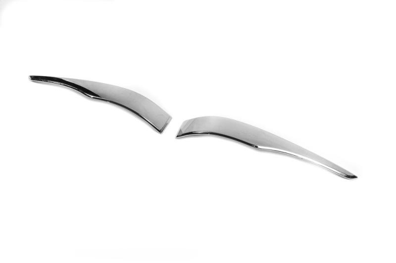 Купити Смужки на дзеркала (2 шт, хром) для Toyota Land Cruiser 300