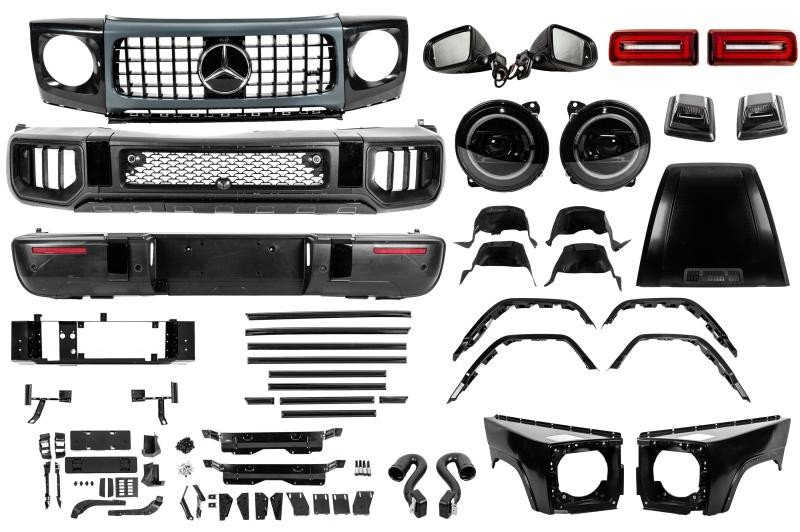 Купить Комплект рестайлинга в W465 2025 G63 для Mercedes G сlass W463 1990-2018 гг