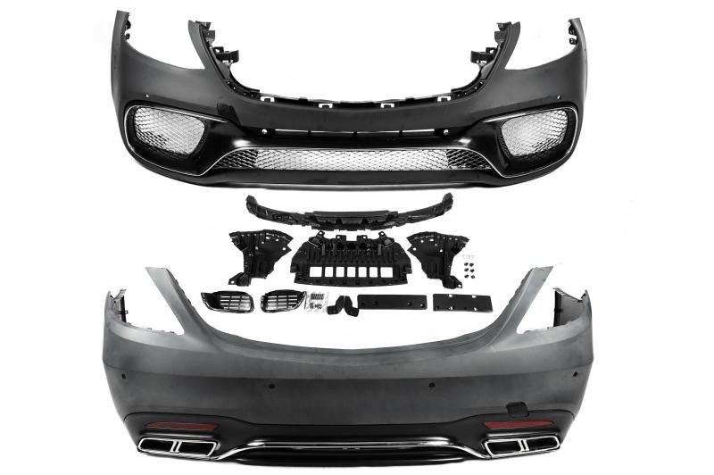 Купить Комплект обвесов S65 AMG (2018-restyling) для Mercedes S-сlass W222