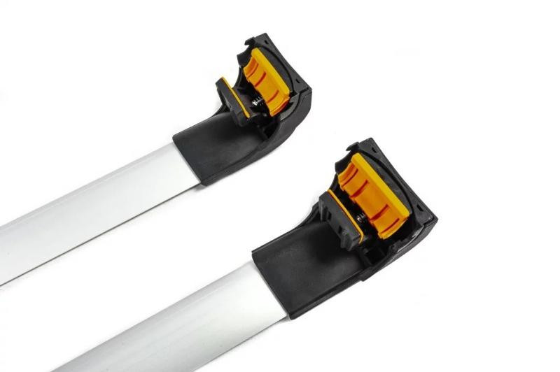 Купить Багажник (поперечины) на интегрированные рейлинги Ecem V2 120 см (2 шт) Серый для Volkswagen Touareg 2018- гг