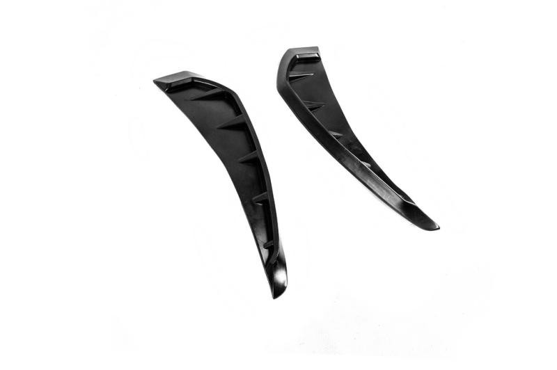 Купити Універсальні вентиляційні накладки на крила тип-E (імітація, 2 шт, гума)