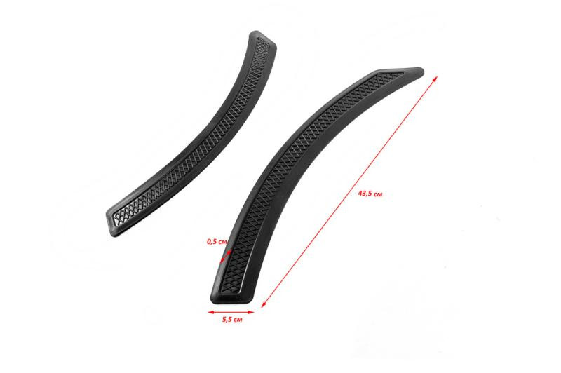Купить Универсальные вентиляционные накладки на крылья тип-B (имитация, 2 шт)