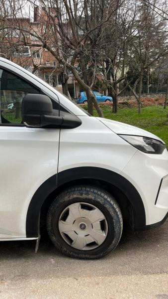 Купити Накладки на арки широкі (4 шт, чорні) для Ford Custom 2023- рр