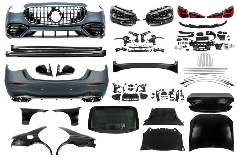 Купить Комплект рестайлинга в W223 AMG S63 (без дверей) для Mercedes S-сlass W221