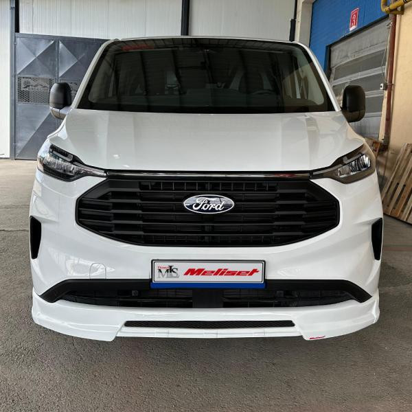 Купити Накладка на передній бампер (під фарбування) для Ford Custom 2023- рр