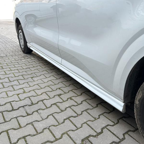 Купити Накладки на пороги (довга база, під фарбування) для Ford Custom 2023- рр