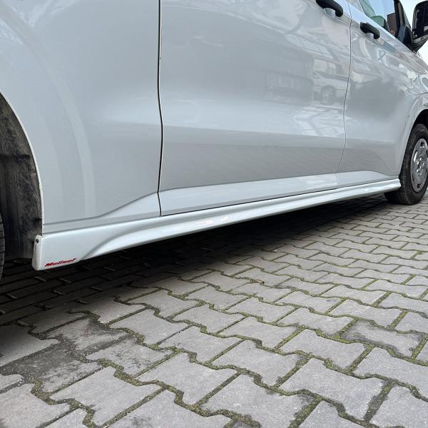 Купити Накладки на пороги (довга база, під фарбування) для Ford Custom 2023- рр