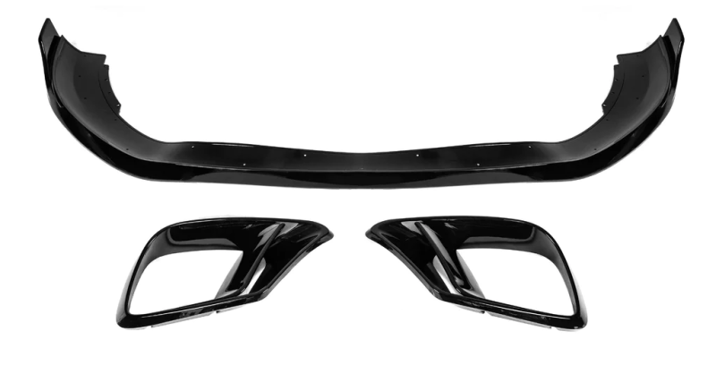 Купить Передняя лип-накладка BRB (2018-2025) для Mercedes S-сlass W222