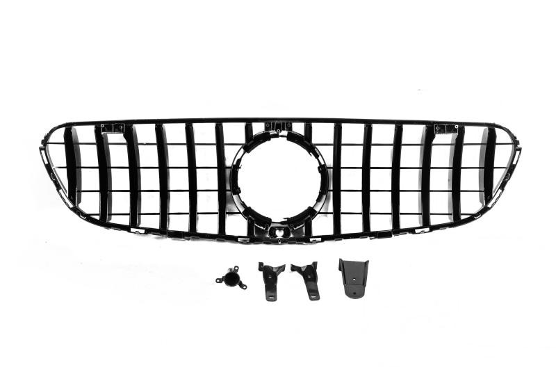 Купить Передняя решетка 2015-2019 (GT Panamericana Black) для Mercedes GLC coupe C253