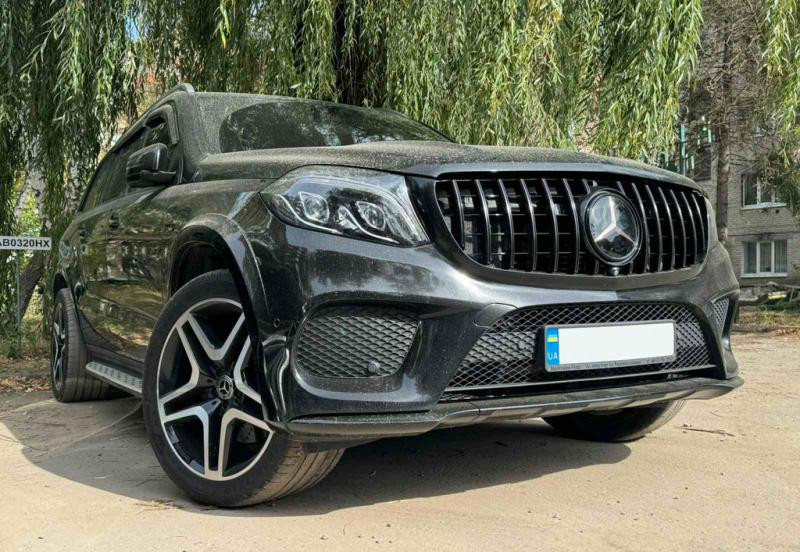 Купить Передняя решетка GT Panamericana Black (для GLS) для Mercedes GL/GLS сlass X166