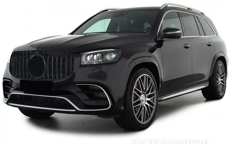 Купить Передняя решетка 2019-2023 (GT Panamericana Black) для Mercedes GLS X167