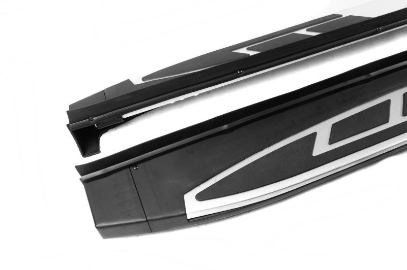 Купити Бокові пороги OEM V2 (2 шт, алюміній) для Mitsubishi Outlander 2012-2021 рр