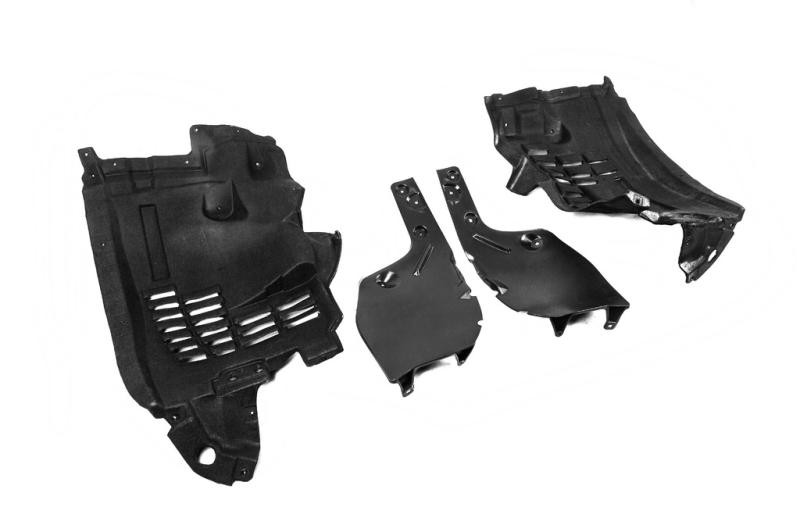 Купити Передні підкрилки (4 частини) для Toyota Land Cruiser 300