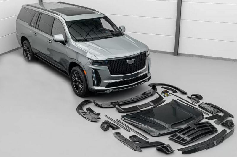 Купити Комплект обвісів LRT Carbon для Cadillac Escalade 2020- рр