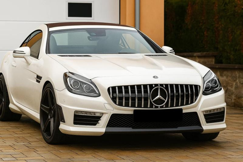 Купити Передня решітка GT Panamericana для Mercedes SLK R172 2011-2016 рр