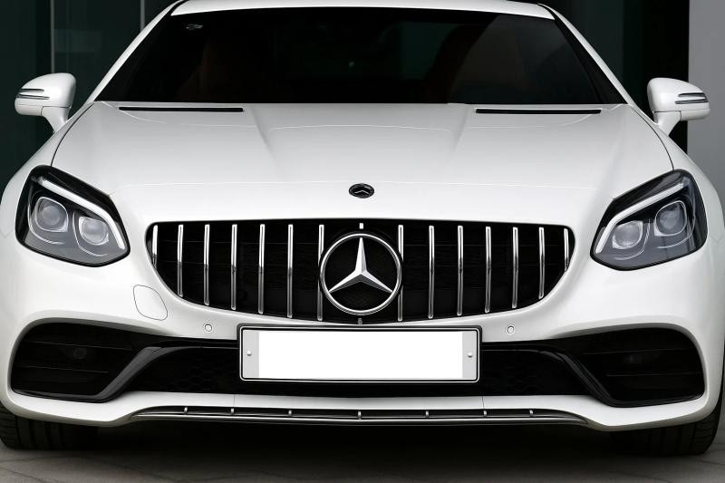 Купити Передня решітка GT Panamericana для Mercedes SLC R172 2016-2020 рр