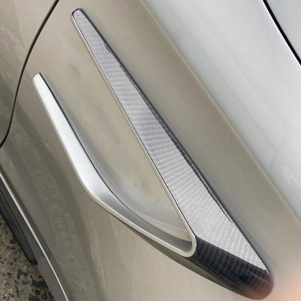 Купить Накладки на передние крылья (для купе/кабриолет C63 AMG 2015-2019, Карбон) для Mercedes C-сlass W205