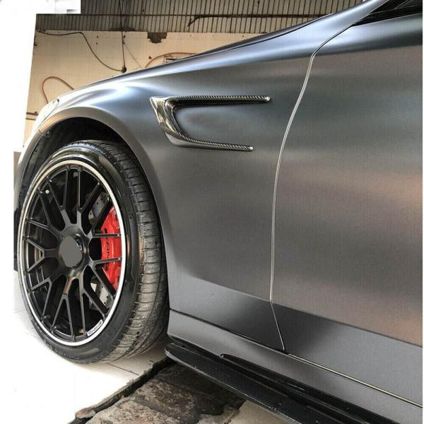 Купить Накладки на передние крылья (для купе/кабриолет C63 AMG 2015-2019, Карбон) для Mercedes C-сlass W205