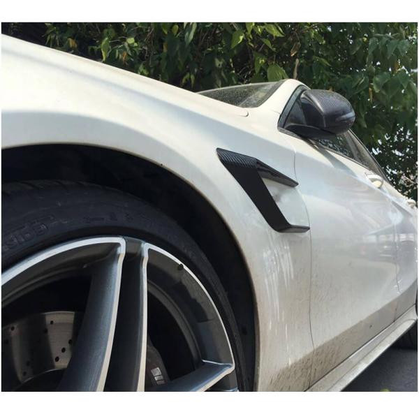Купить Накладки на передние крылья (для SD C63 AMG 2015-2019, Карбон) для Mercedes C-сlass W205
