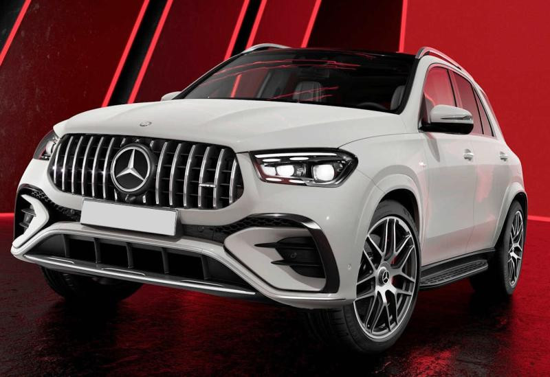 Купить Передняя решетка GT Panamericana (2024-2025) для Mercedes GLE W167