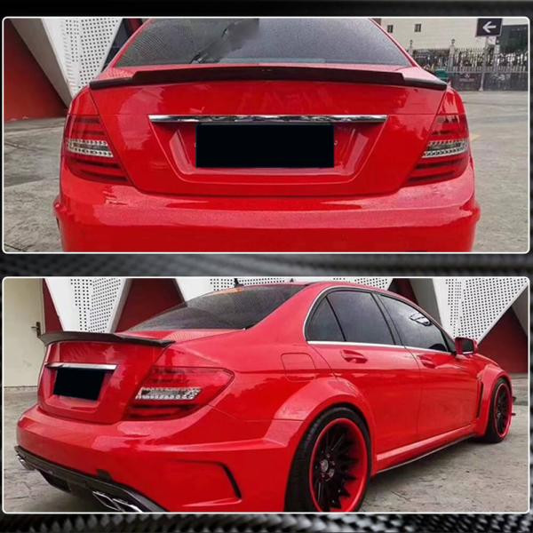 Купити Спойлер SD V4 (Карбон) для Mercedes C-class W204 2007-2015рр