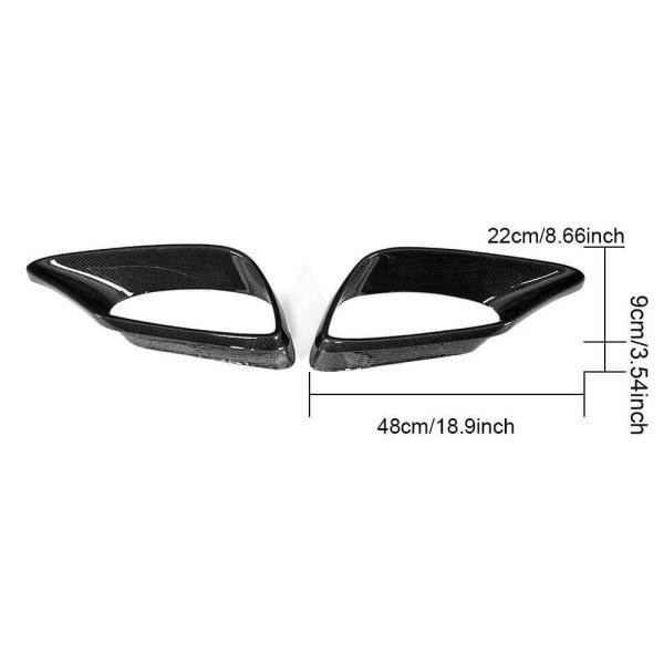 Купити Карбонові вставки передній бампер (для AMG 2016-2018) для Mercedes S-сlass W222