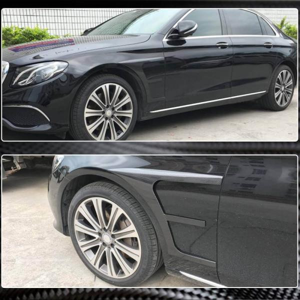 Купити Накладки на передні крила (AMG-Line/E43 AMG 2016-2019, Карбон) для Mercedes E-сlass W213 рр