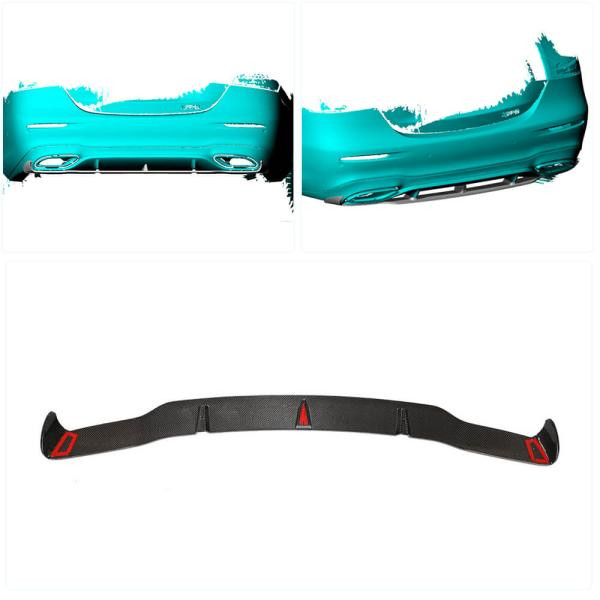 Купить Диффузор заднего бампера (для AMG-Line 2020-2023, Карбон) для Mercedes E-сlass W213