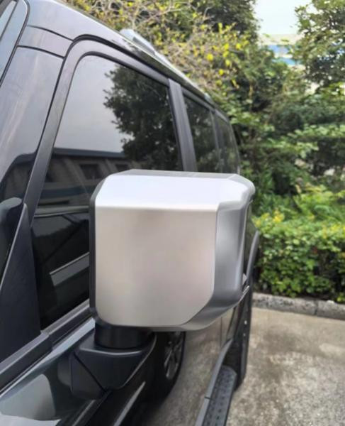 Купить Крышки зеркал Silver (2 шт) для Toyota Land Cruiser Prado 250