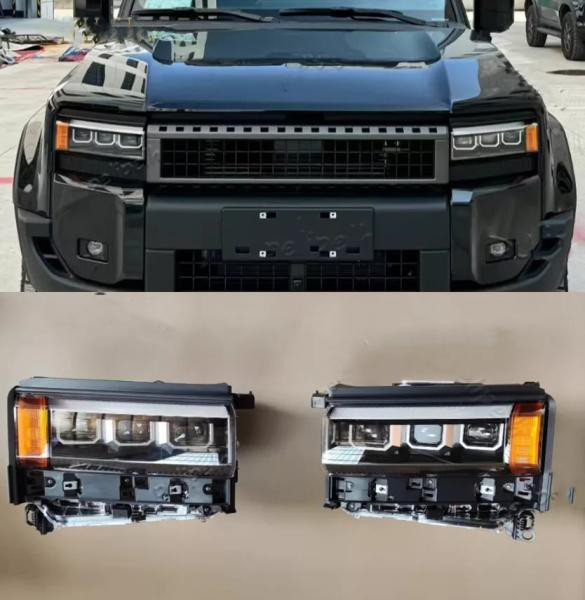 Купити Передня оптика 3-LED (2 шт) для Toyota Land Cruiser Prado 250