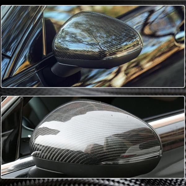 Купить Накладки на зеркала (2018-2021, Карбон) для Mercedes A-сlass W177 2018- гг