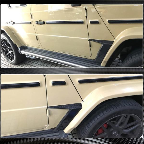 Купить Накладки на передние крылья (Карбон) для Mercedes G сlass W463 2018-2024 гг