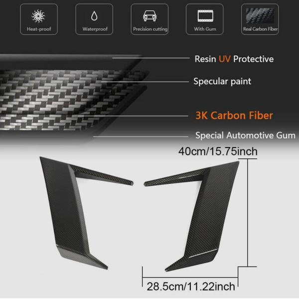 Купить Накладки на передние крылья (Карбон) для Mercedes G сlass W463 2018-2024 гг