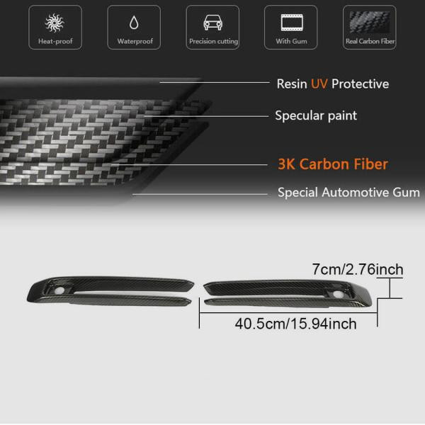 Купить Накладки на противотуманки (для G63 AMG, Карбон) для Mercedes G сlass W463 2018-2024 гг