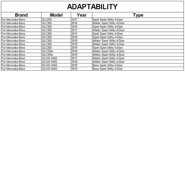 Купити Накладка на передній бампер Lip (для AMG-Line/GLC43 AMG, Карбон) для Mercedes GLC X253