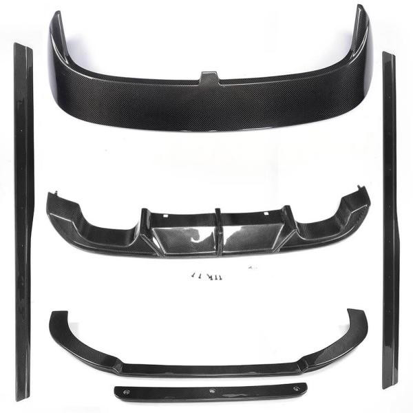 Купить Комплект обвесов Carbon FullSet (для R/R-line HB 2012-2017, Карбон) для Volkswagen Golf 7/E-Golf