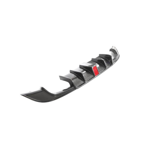 Купити Дифузор заднього бампера (для R-Line HB 2017-2020, Карбон) для Volkswagen Golf 7/E-Golf