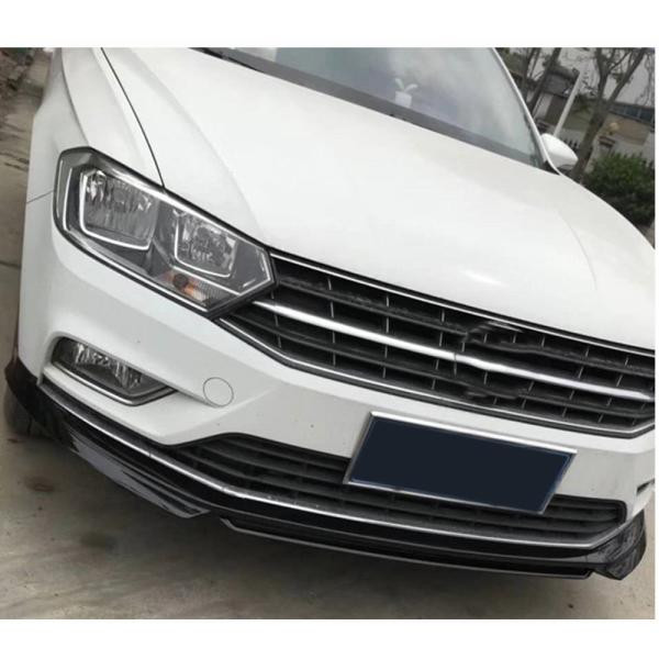 Купити Накладка на передній бампер Lip (для Base 2017-2020, Карбон) для Volkswagen Golf 7/E-Golf