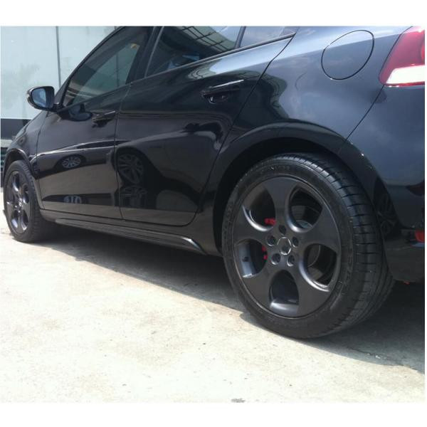 Купити Бокові пороги (для GTI HB 2010-2013, Карбон) для Volkswagen Golf 6