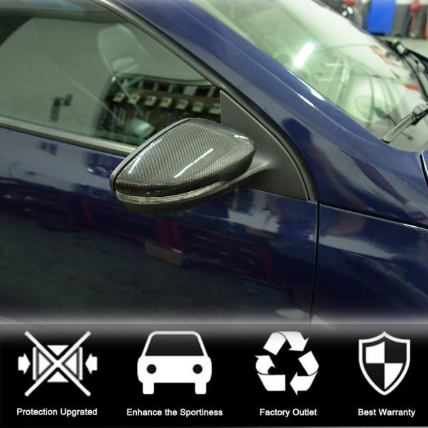 Купити Накладки на дзеркала (Карбон) для Volkswagen Jetta 2011-2018 рр