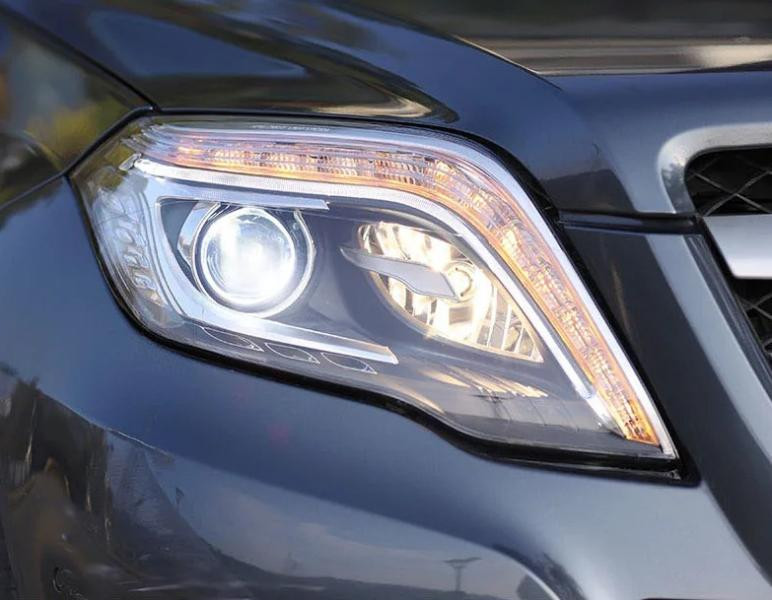 Купити Передні фари FullLed V-1 (2012-2015, 2 шт) для Mercedes GLK сlass X204