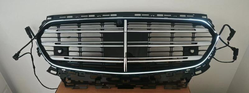 Купити Передня решітка в стилі W223 AMG-Line з Led для Mercedes E-сlass W214 2023- рр