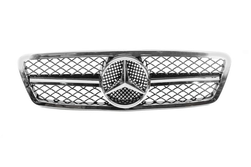 Купить Передняя решетка AMG для Mercedes C-class W203 2000-2007 гг