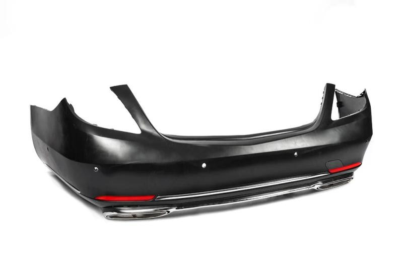 Купить Задний бампер с диффузором Maybach (2018-2022) для Mercedes S-сlass W222