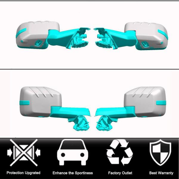 Купити Накладки на дзеркала (Карбон) для Ford Bronco