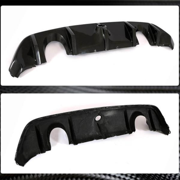 Купить Диффузор заднего бампера (для RS 2015-2017, Карбон) для Ford Focus III