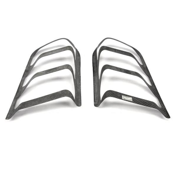 Купити Накладки на задні ліхтарі (2015-2017, Карбон) для Ford Mustang рр