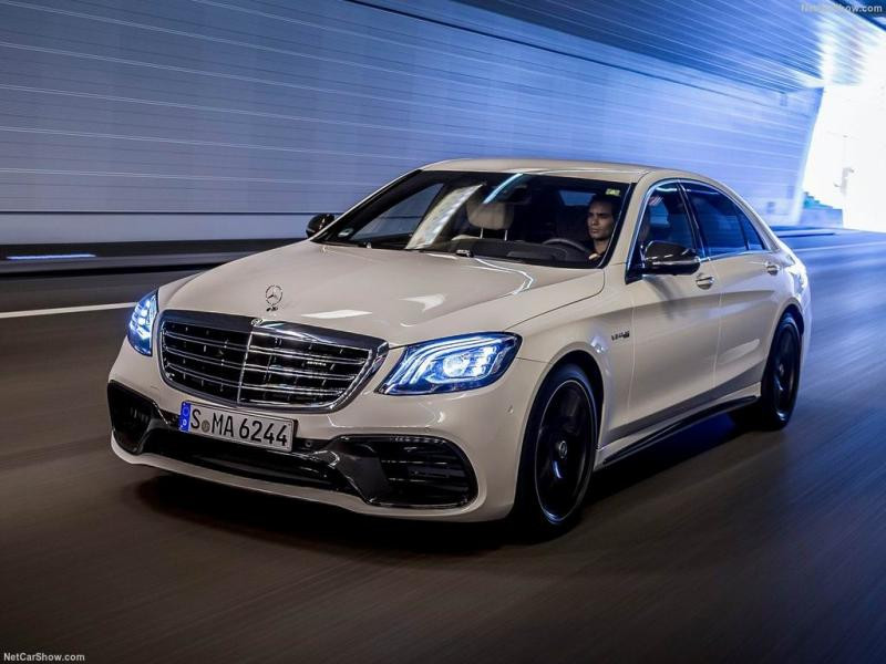 Купить Решетка радиатора AMG С NightVision для Mercedes S-сlass W222