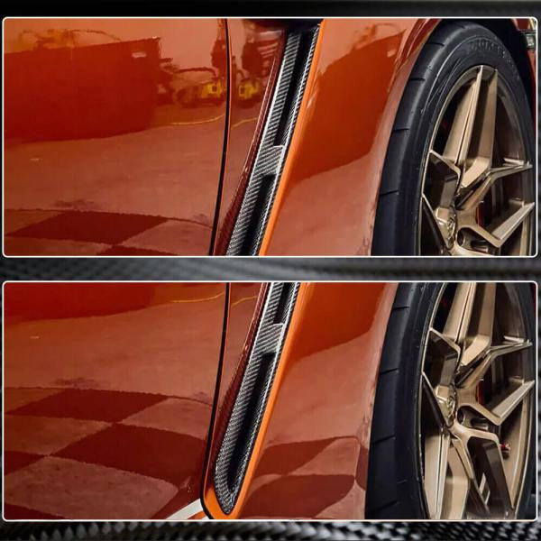 Купити Накладки на передні крила (2009-2015, Карбон) для Nissan GT-R