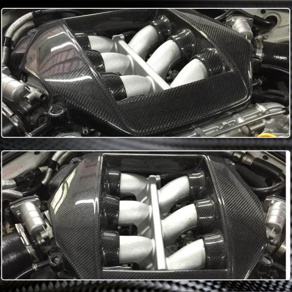 Купить Крышка двигателя (2009-2015, Карбон) для Nissan GT-R